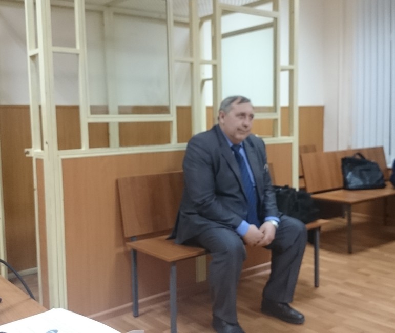 Геннадий Зацепилов в зале суда