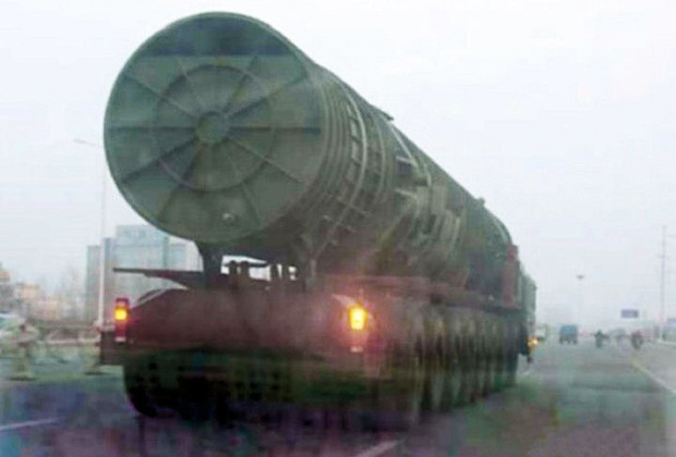 Баллистическая ракета DF-41. Фото: globalsecurity.org