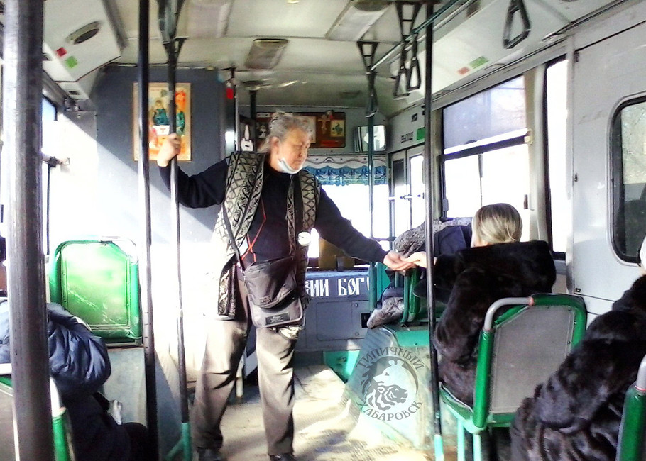 Автобус маршрута № 29 в Хабаровске. Фото: Типичный Хабаровск / Вконтакте