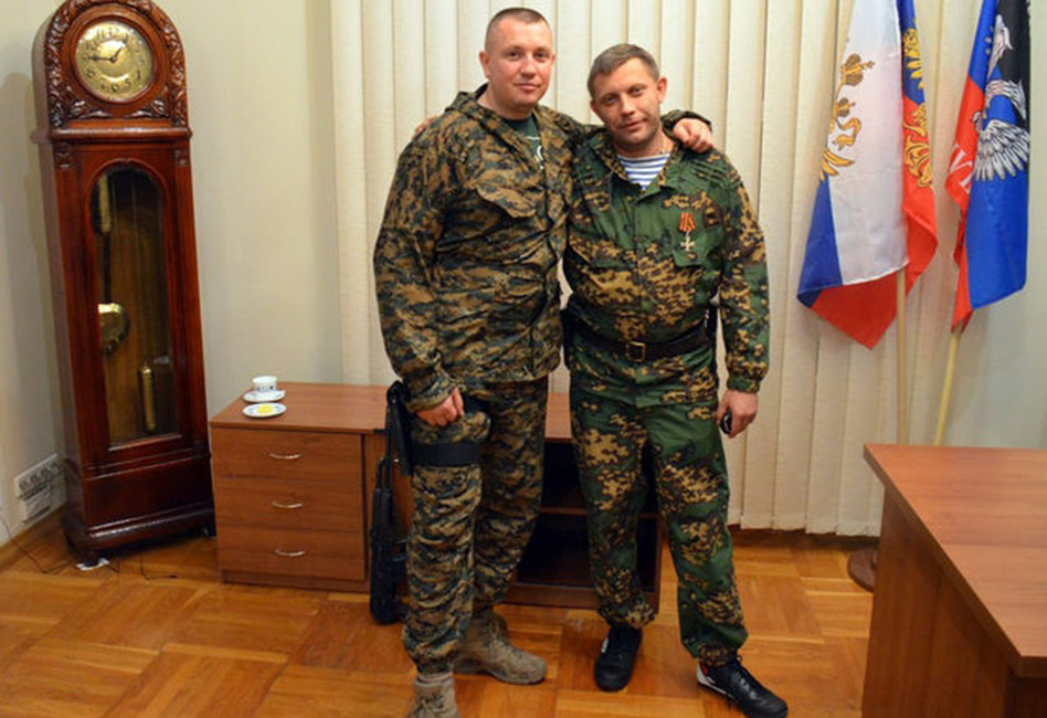 Евгений Жилин (слева) и Александр Захарченко (справа). Фото: Вконтакте