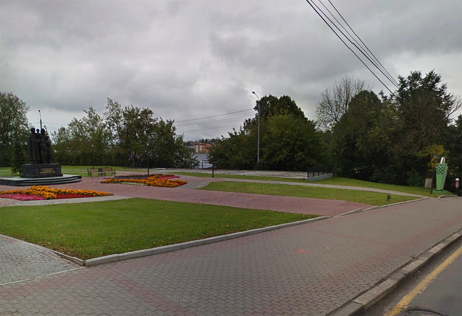 Земельный участок у памятника родителям преподобного Сергия Радонежского. Фото: google maps