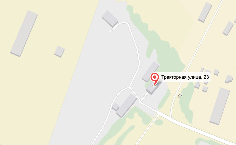Колония № 5 города Рубцовска на карте. Изображение: Яндекс.Карты