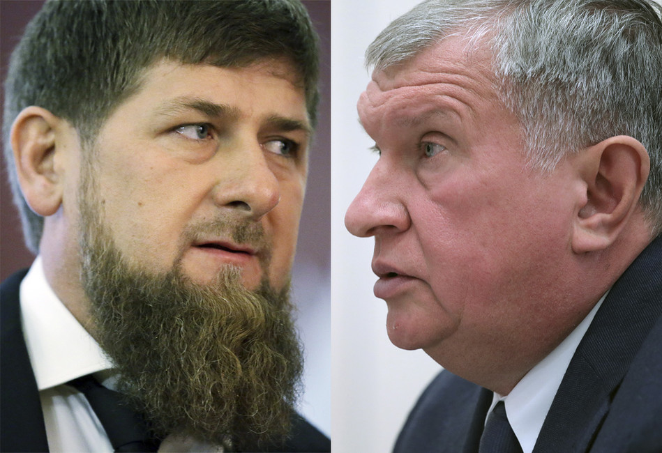 Спор, кто круче — Сечин или Кадыров, по-прежнему не разрешен