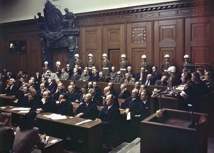 Заседание Нюрнбергского процесса, 1946. Фото: AP / East News