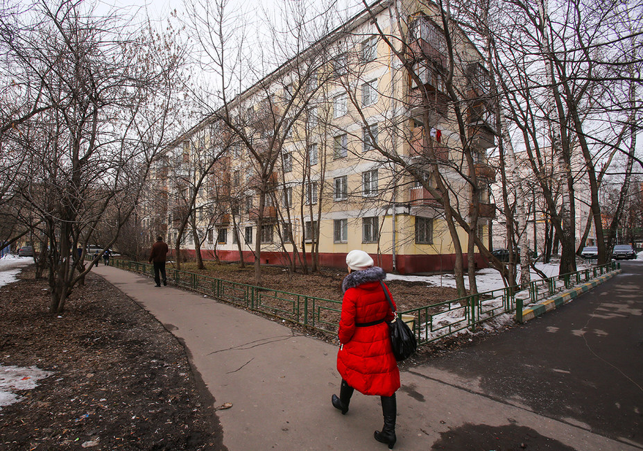 «Хрущевка» в Москве. Фото: Андрей Махонин / ТАСС