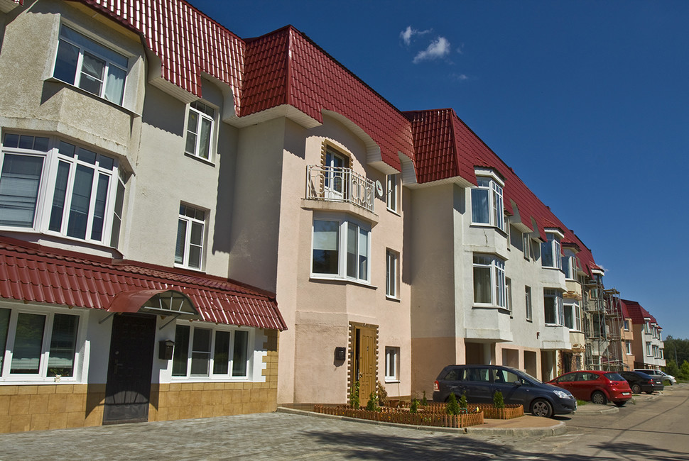Таун-хаусы в Куркино, Московская область. Фото: Ирина Афонская / ИТАР-ТАСС