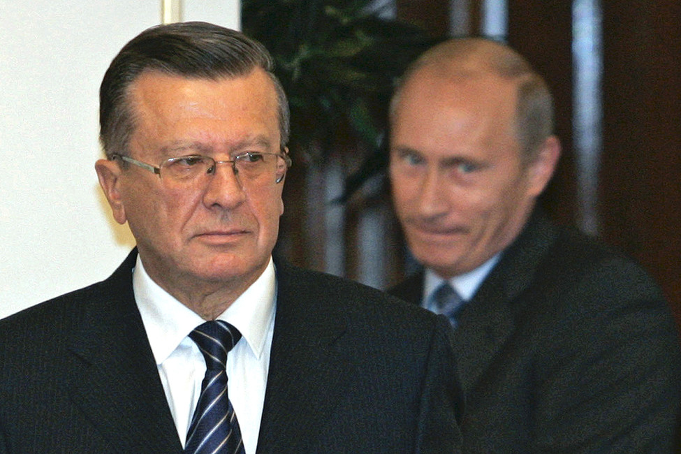 Премьер-министр Виктор Зубков и президент России Владимир Путин, 2007 год. Фото: Ria Novosti / Reuters