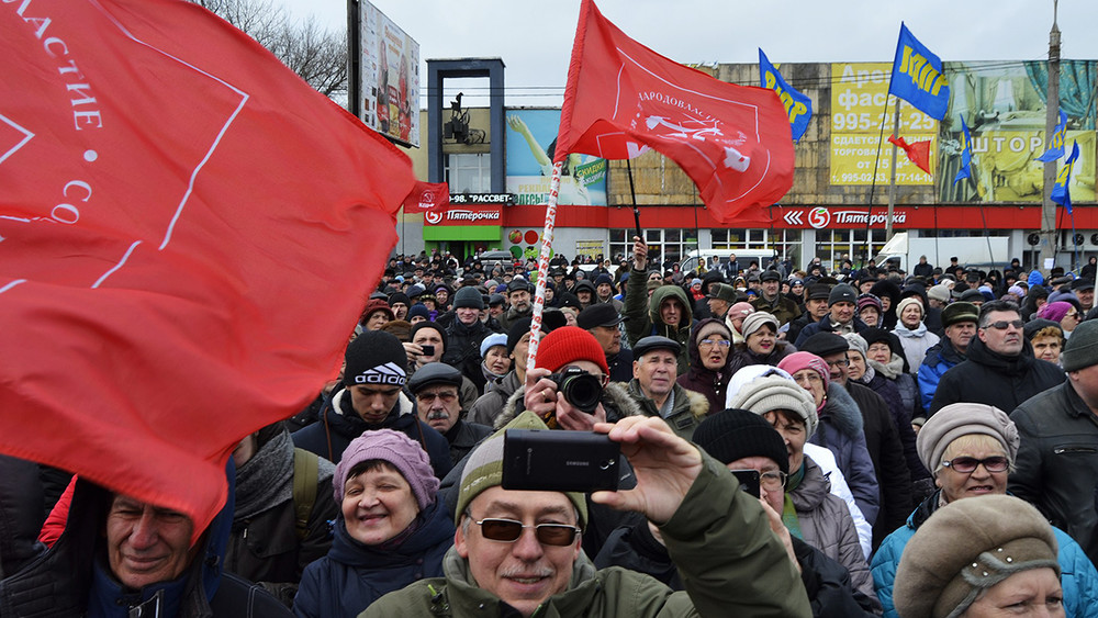 «Настоящий экстремист — это Меркушкин». В Самаре против губернатора вышли четыре тысячи человек