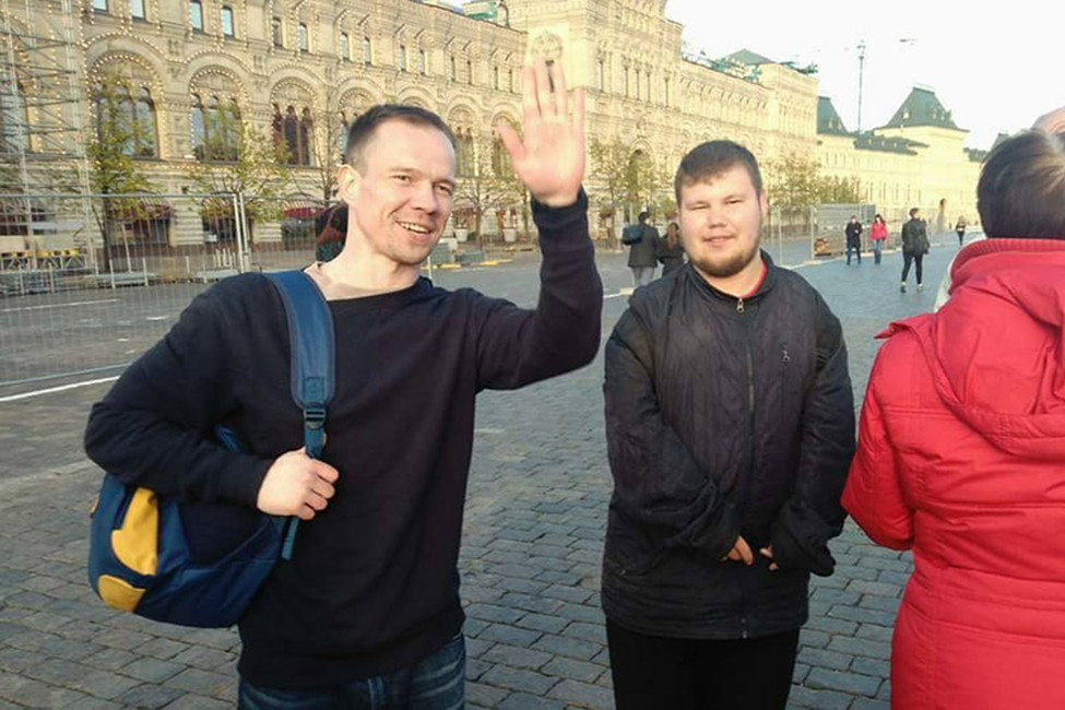 Ильдар Дадин задержан за чтение Конституции на Красной площади
