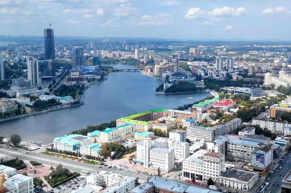 Екатеринбург. Фото: google maps