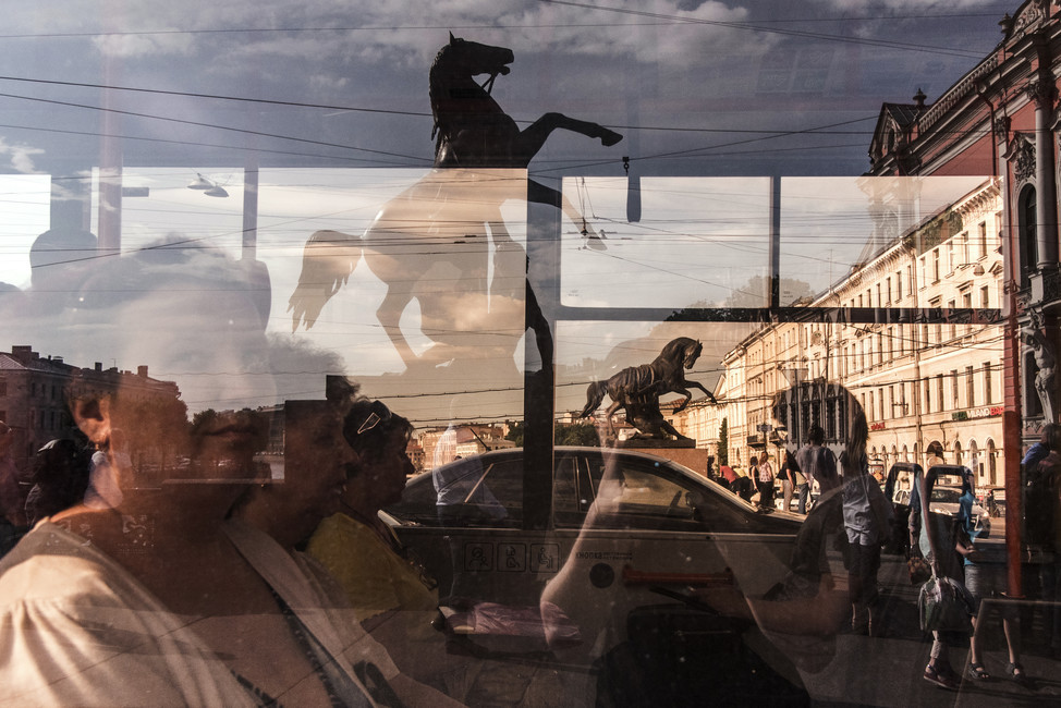 Повседневная жизнь Санкт-Петербурга. Фото: Сергей Петров / ТАСС