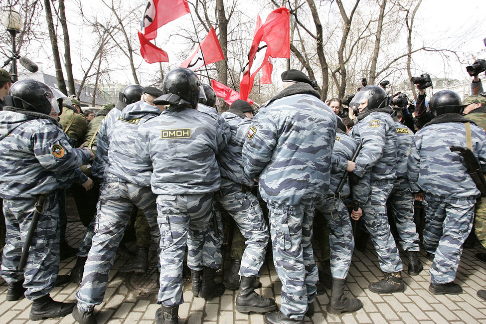 «Марш несогласных», 14 апреля 2007 года. Фото: Наталья Львова / ТАСС