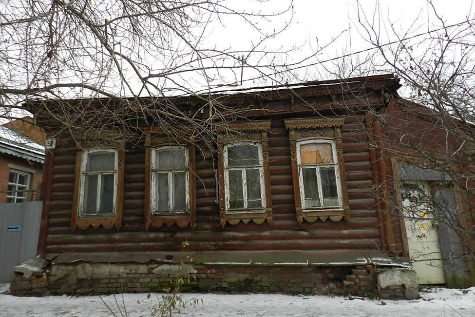 Дом матери Циолковского по адресу: ул. Урицкого, д. 53. Фото: Екатерины Вулих