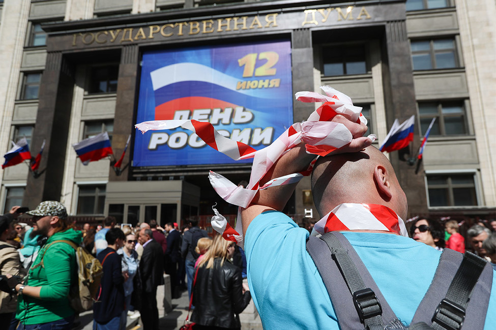 «Она не стихийная, а организованная». Юлия Галямина о митинге противников реновации возле Госдумы