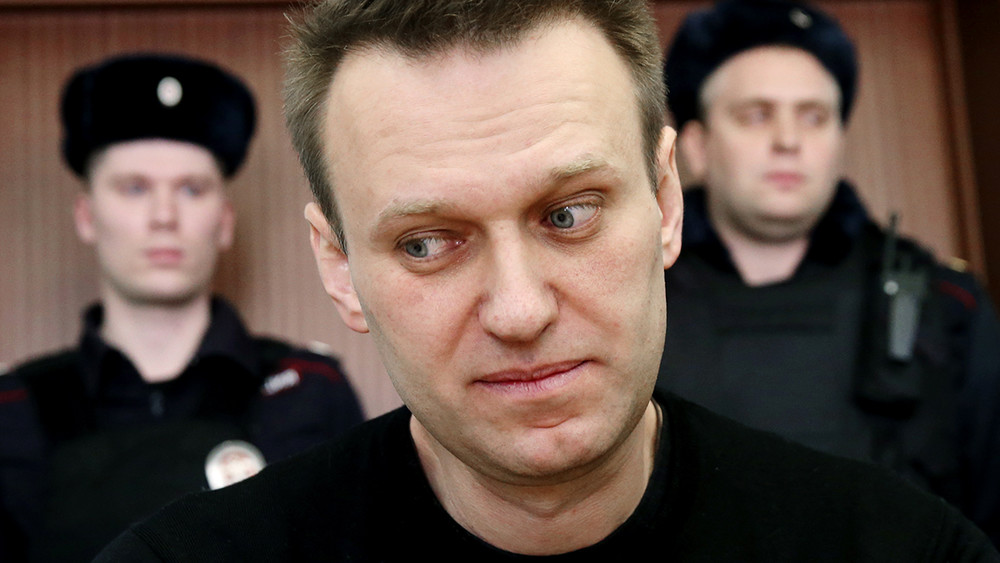 Навального арестовали на 30 суток