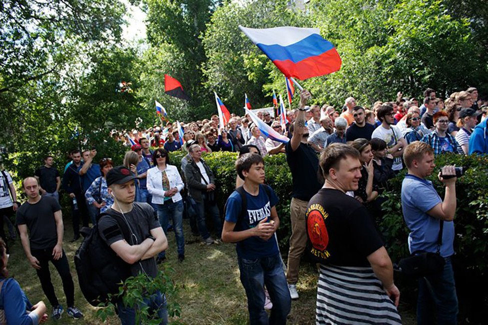 Митинг «Димон ответит» в Саратова, 12 июня 2017 года. Фото: fn-volga.ru