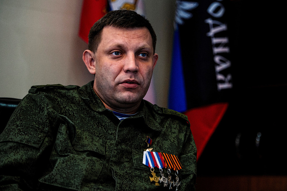 Глава ДНР Александр Захарченко. Фото: Dimitar Dilkoff / AFP