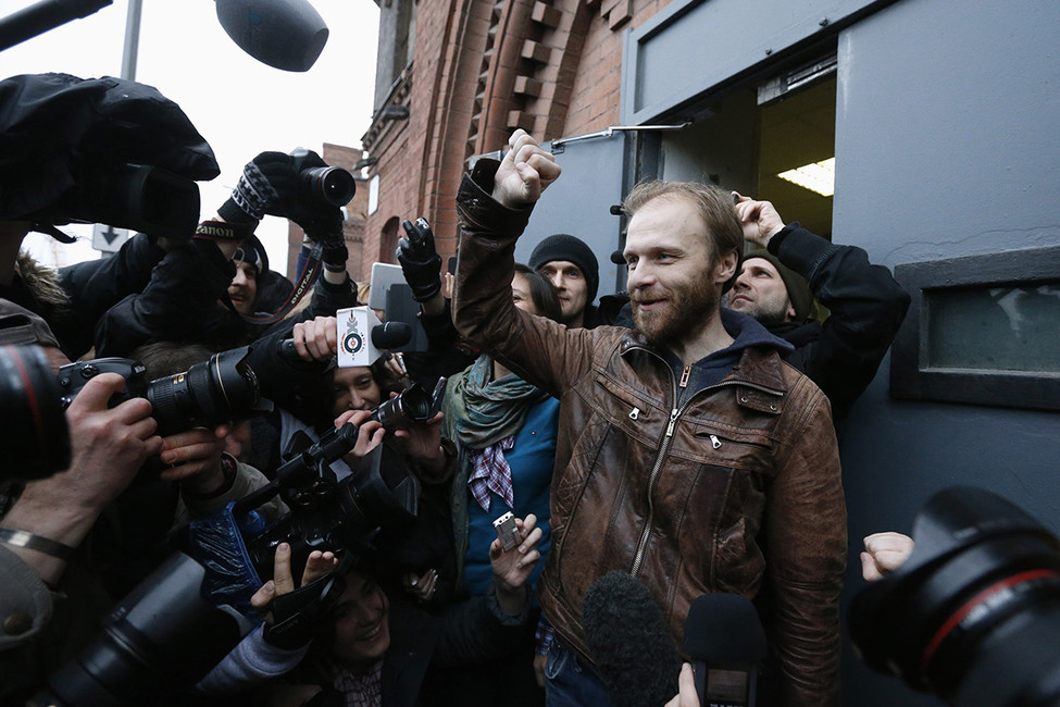 Денис Синяков, 2013 год. Фото: Alexander Demianchuk / Reuters