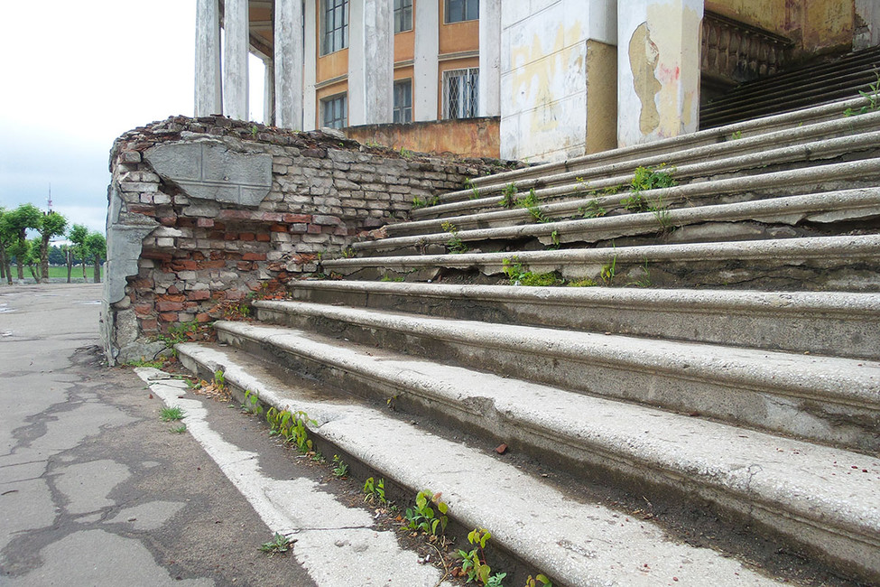 Здание речного вокзала в Твери, 2015 год. Фото: Виктория Вотоновская / ТАСС