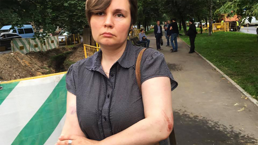 В Москве избили депутата от «Яблока» Александру Парушину