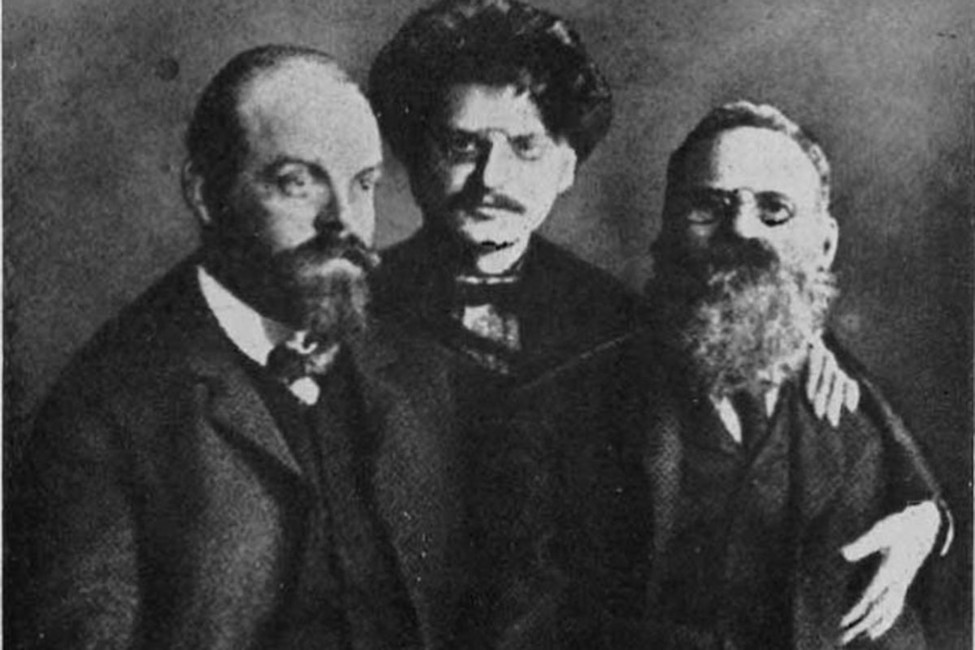 Александр Парвус, Лев Троцкий и Лев Дейч