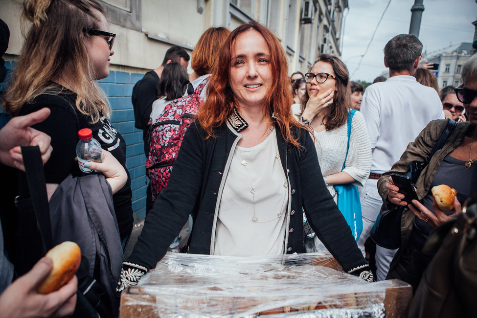 Акция в поддержку Кирилла Серебренникова у Басманного суда