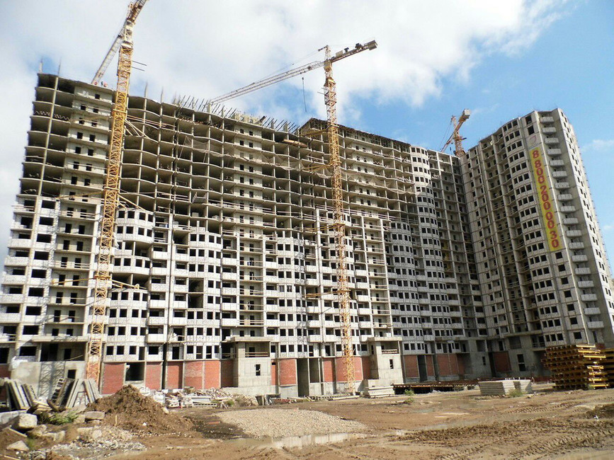 Недостроенный корпус ЖК «Мультиплекс Кино». Фото: жккино.рф