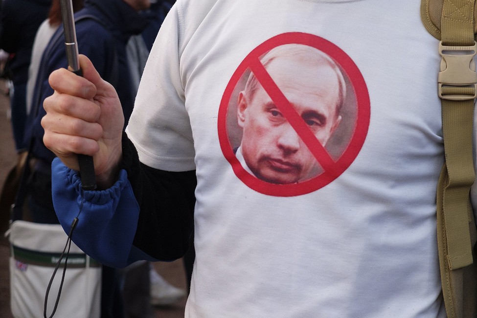 Акция сторонников Алексей Навального на Марсовом поле, 7 октября 2017 года. Фото: Савва Приходько