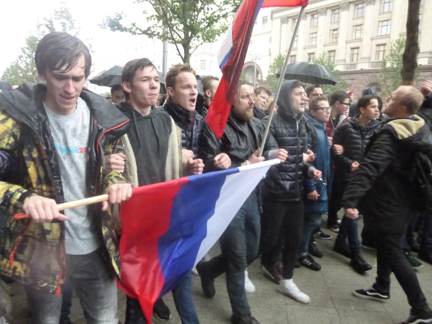 7 октября, митинг в Москве