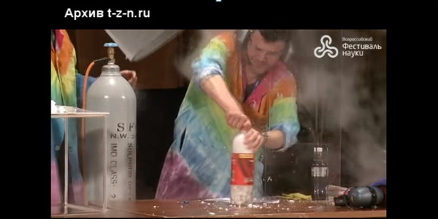 Рис. 4 Химическое экспериментальное шоу для детей