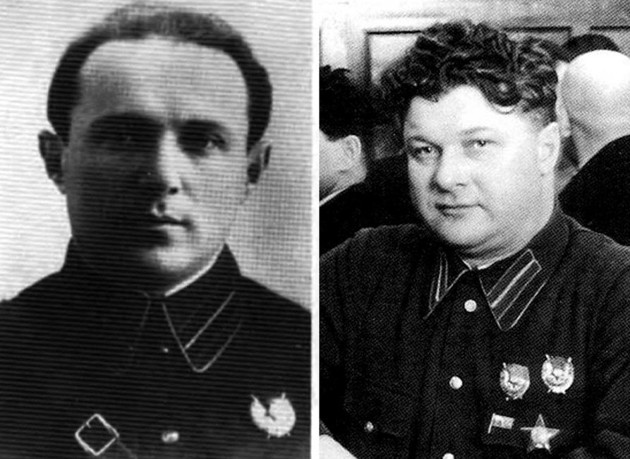 Александр Павлович Радзивиловский (слева) и Заковский Леонид Михайлович — руководители отдела НКВД по Московской области, покровители кунцевских чекистов