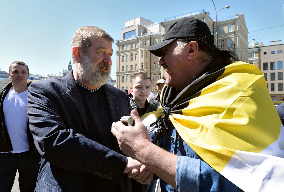 Вячеслав Мальцев на проспекте Сахарова, 6 мая 2017 года. Фото: Юрий Мартьянов / Коммерсантъ